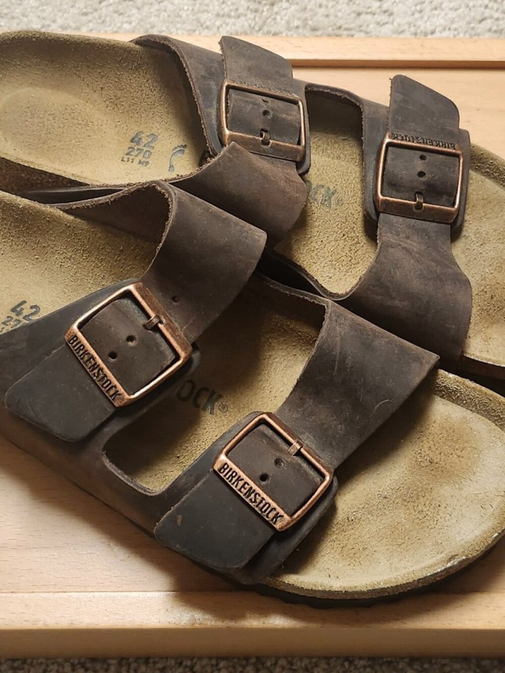 Birkenstock Arizona Oiled Leather Habana